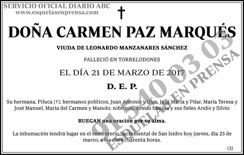 Carmen Paz Marqués